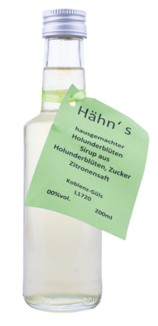 Produktfoto: Holunderblütensirup 100ml
