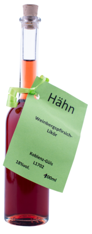 Produktfoto: Weinbergspfirsich-Likör